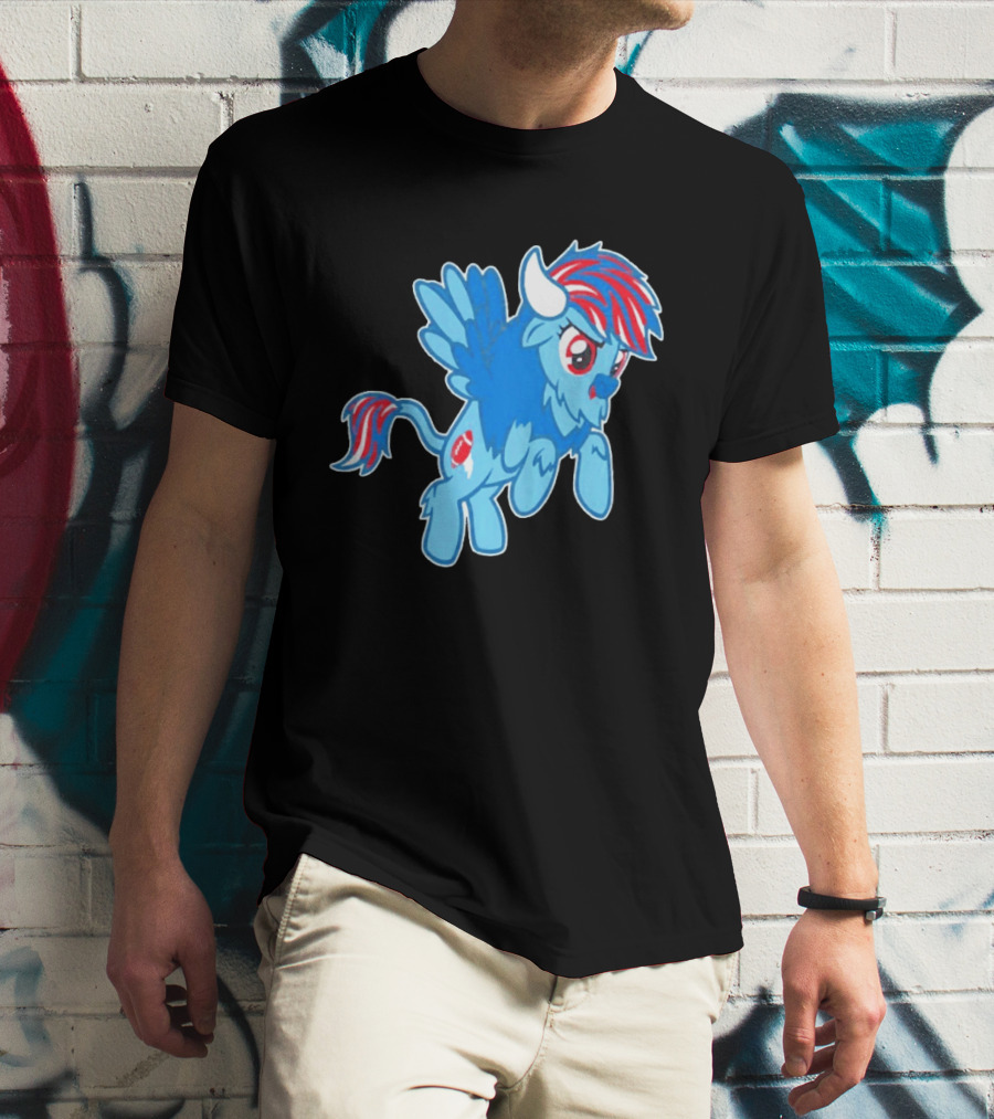 My Little Pony Buffalo Bills Fan T-Shirt