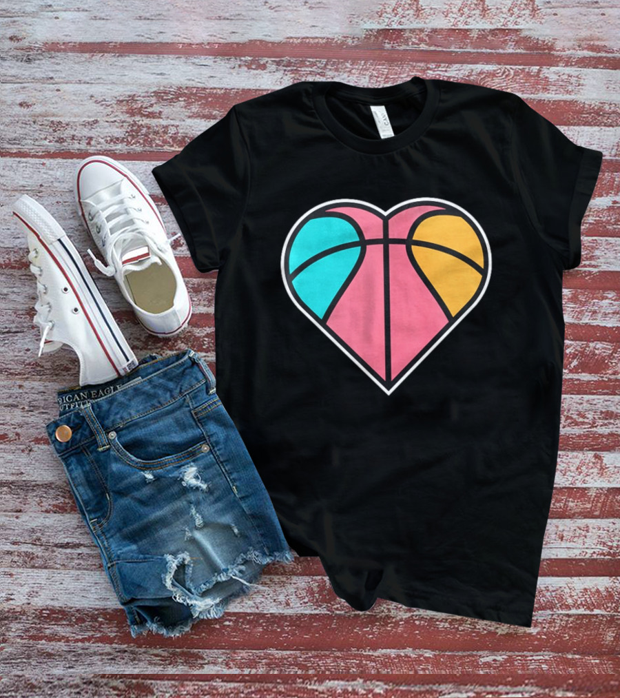 San Antonio Spurs Heart SATX NBA Basketball T-Shirt