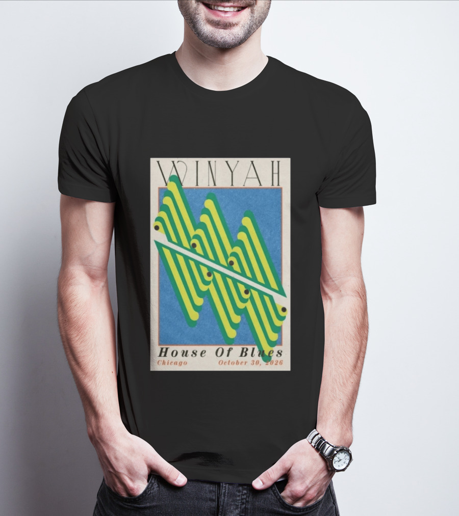 Winyah House Of Blues Chicago October 30 2026 T-Shirt