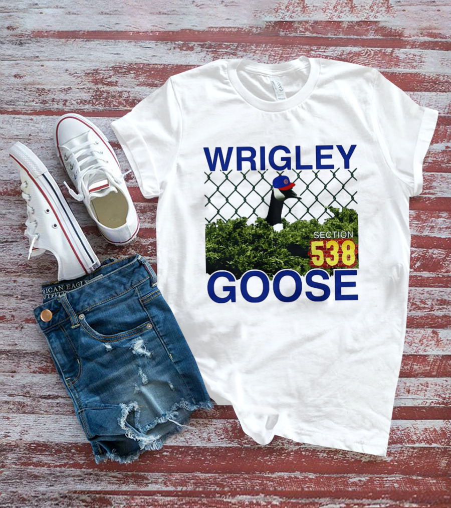 Wrigley Goose Section 538 Chicago Cubs MLB T-Shirt