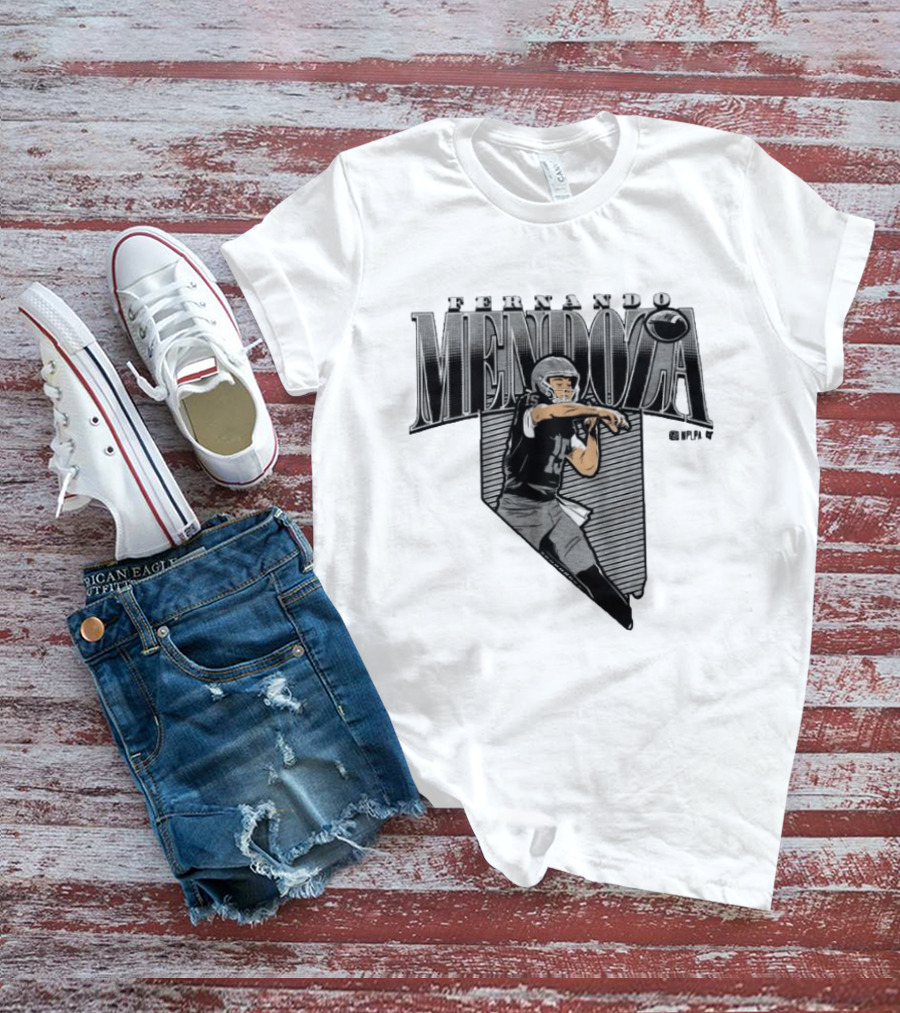 Fernando Mendoza State Star Football Quarterback Remix T-Shirt