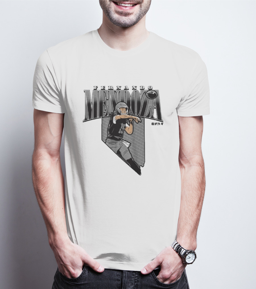 Fernando Mendoza State Star Football Quarterback Remix T-Shirt