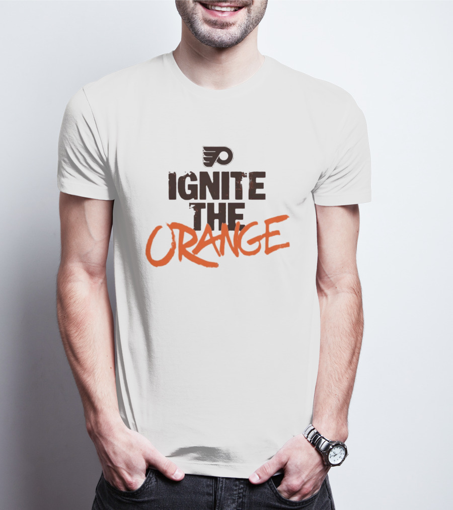 Flyers Ignite The Orange Enthusiasm T-Shirt