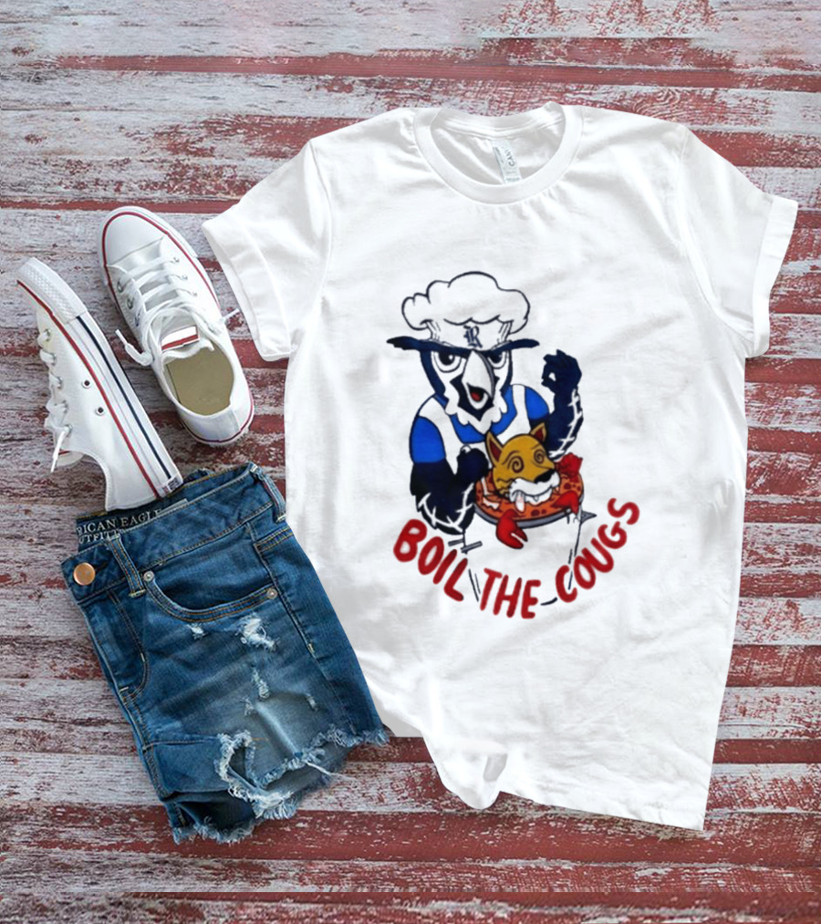 Rice Baseball Owl Cooking Boil The Cougs T-Shirt