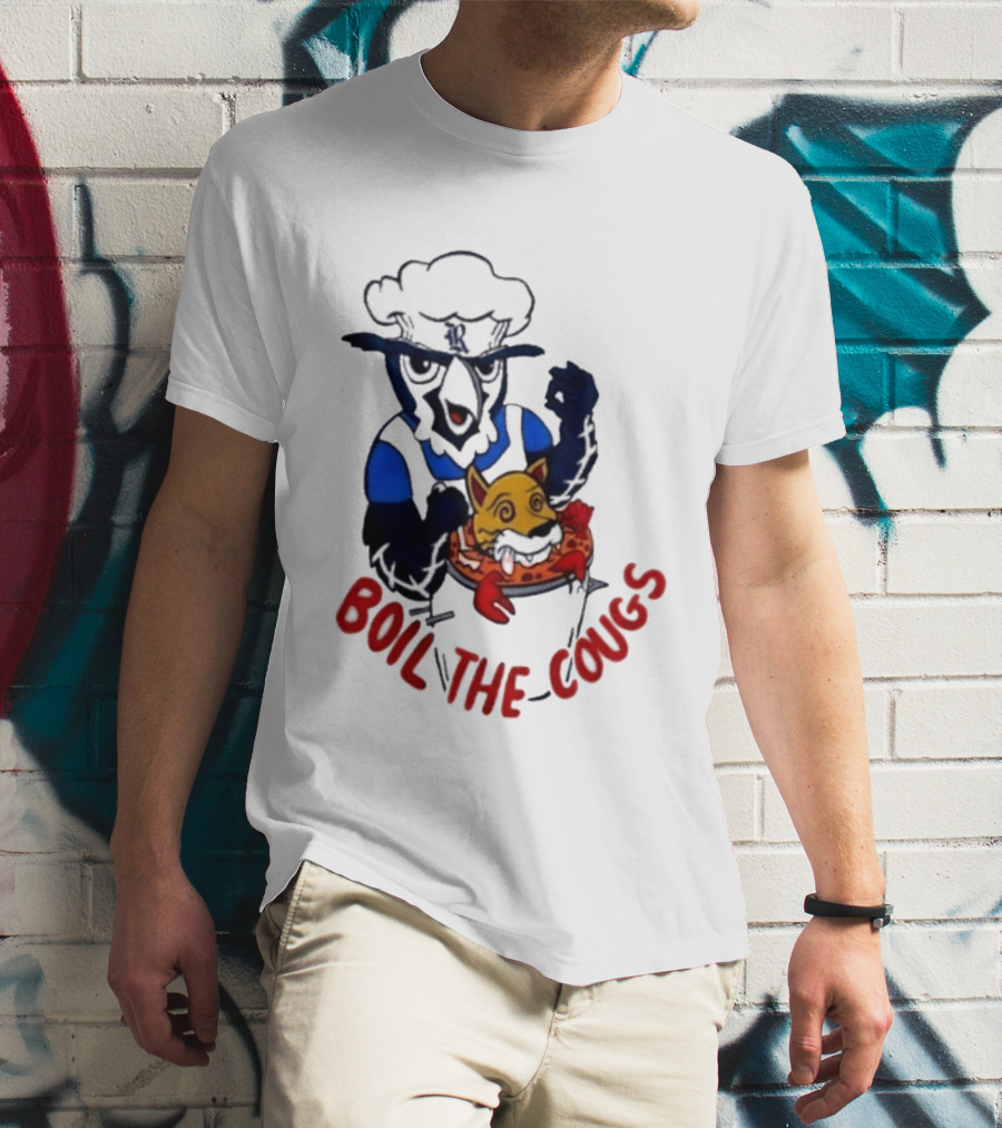 Rice Baseball Owl Cooking Boil The Cougs T-Shirt