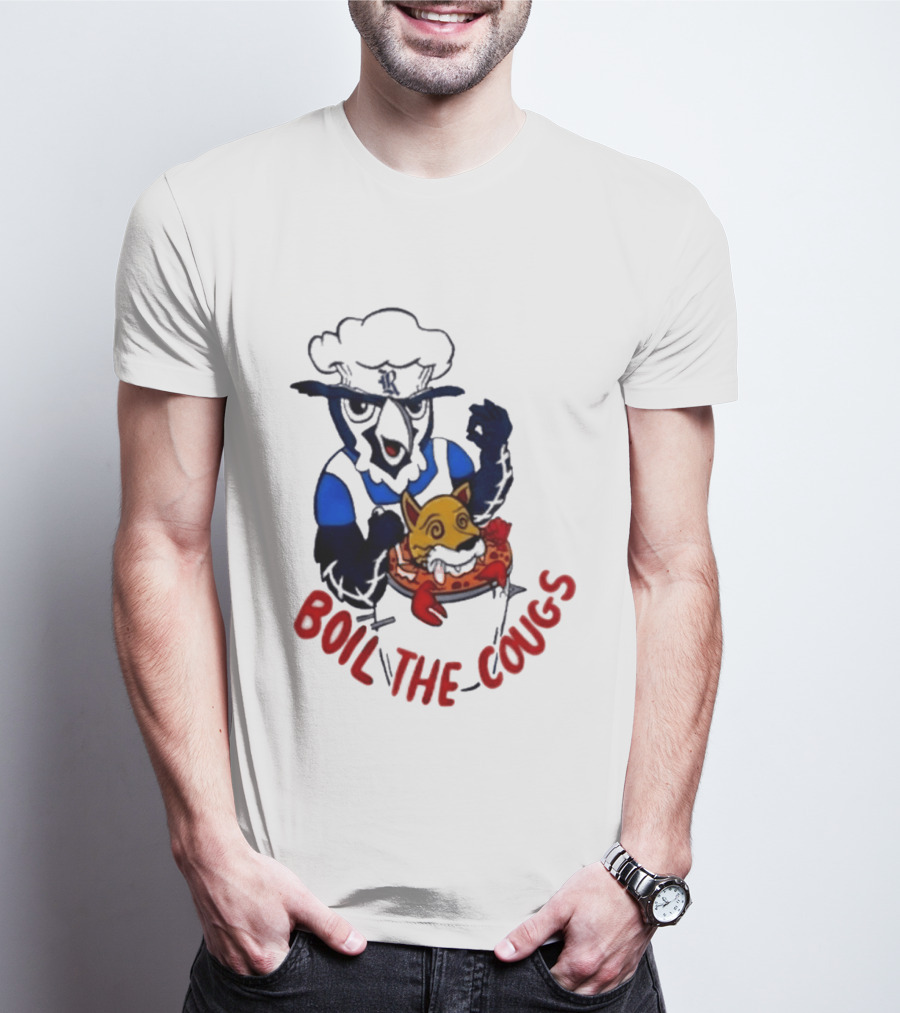 Rice Baseball Owl Cooking Boil The Cougs T-Shirt