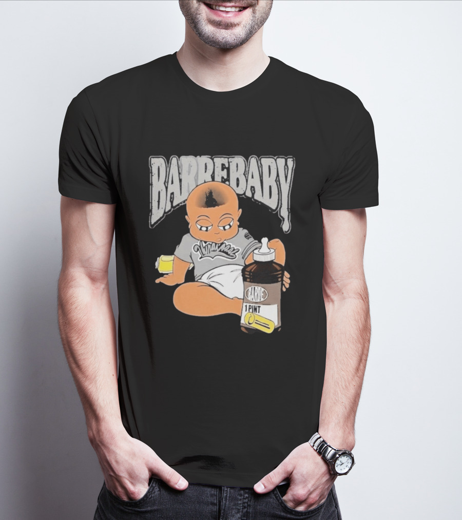 Barre Baby 2026 Drake Iceman Lil Nasa Cartoon Style 1 Pint T-Shirt