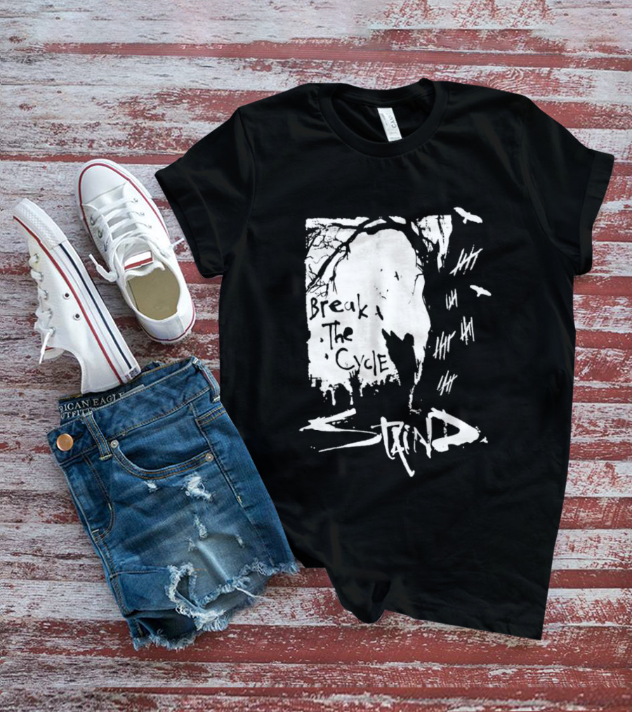 Staind Break The Cycle 25 Anniversary T-Shirt