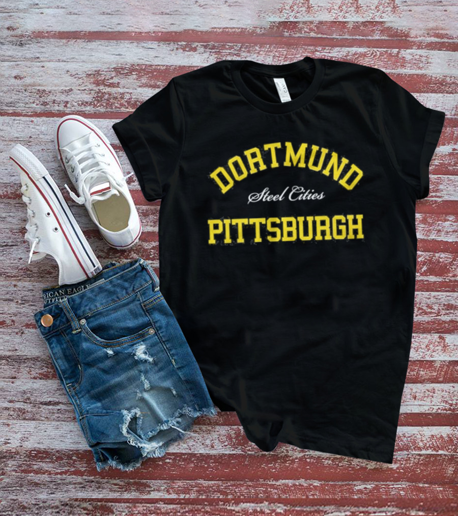 Dortmund Pittsburgh Steel Cities T-Shirt