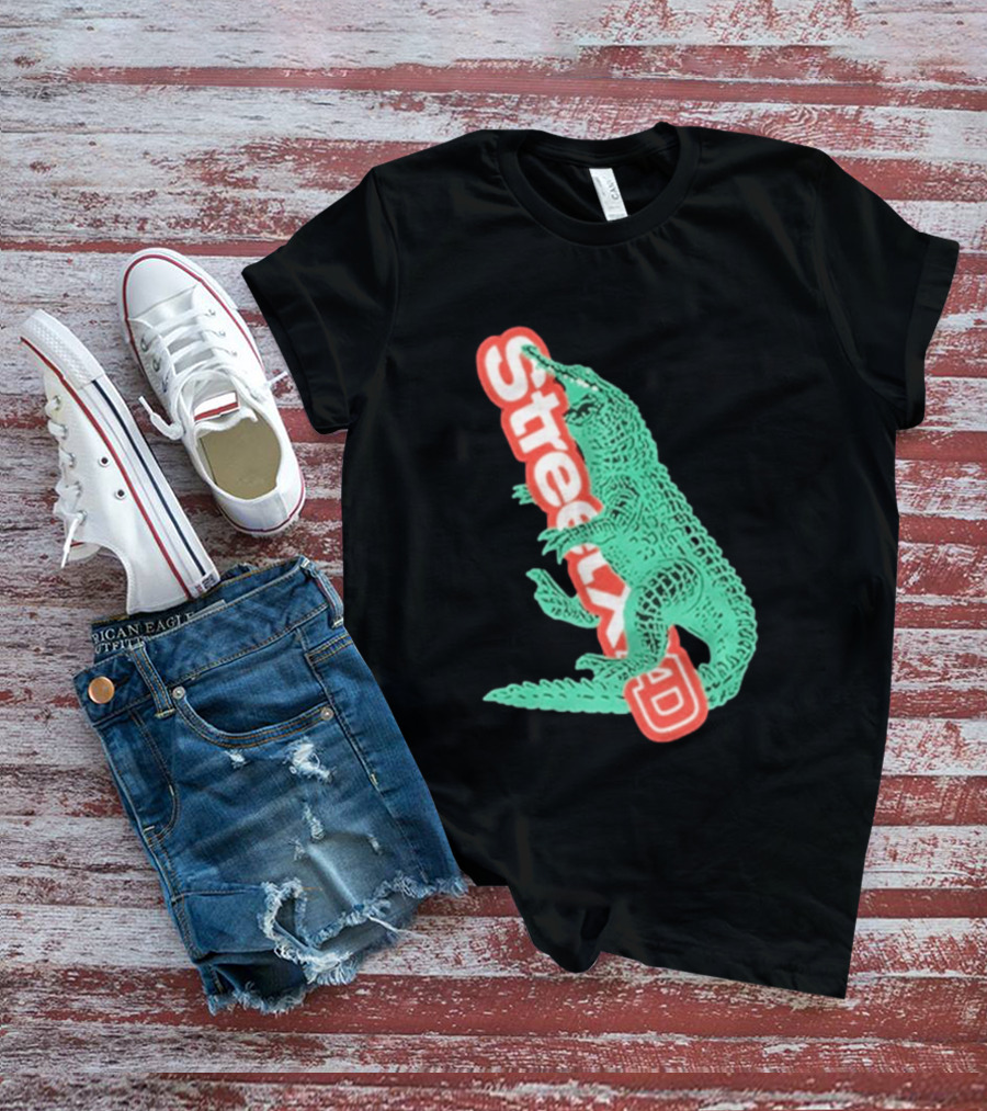 StreetxAD Basilik Gator Vintage Crocodile T-Shirt