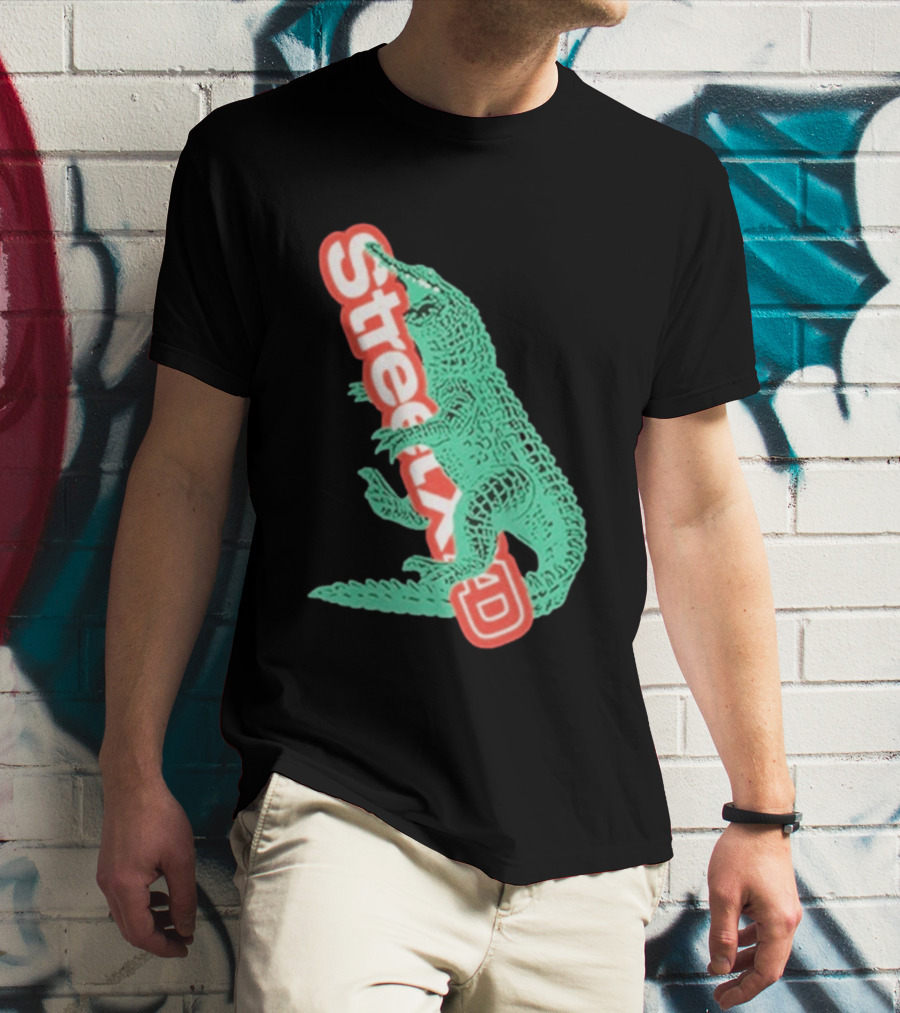 StreetxAD Basilik Gator Vintage Crocodile T-Shirt