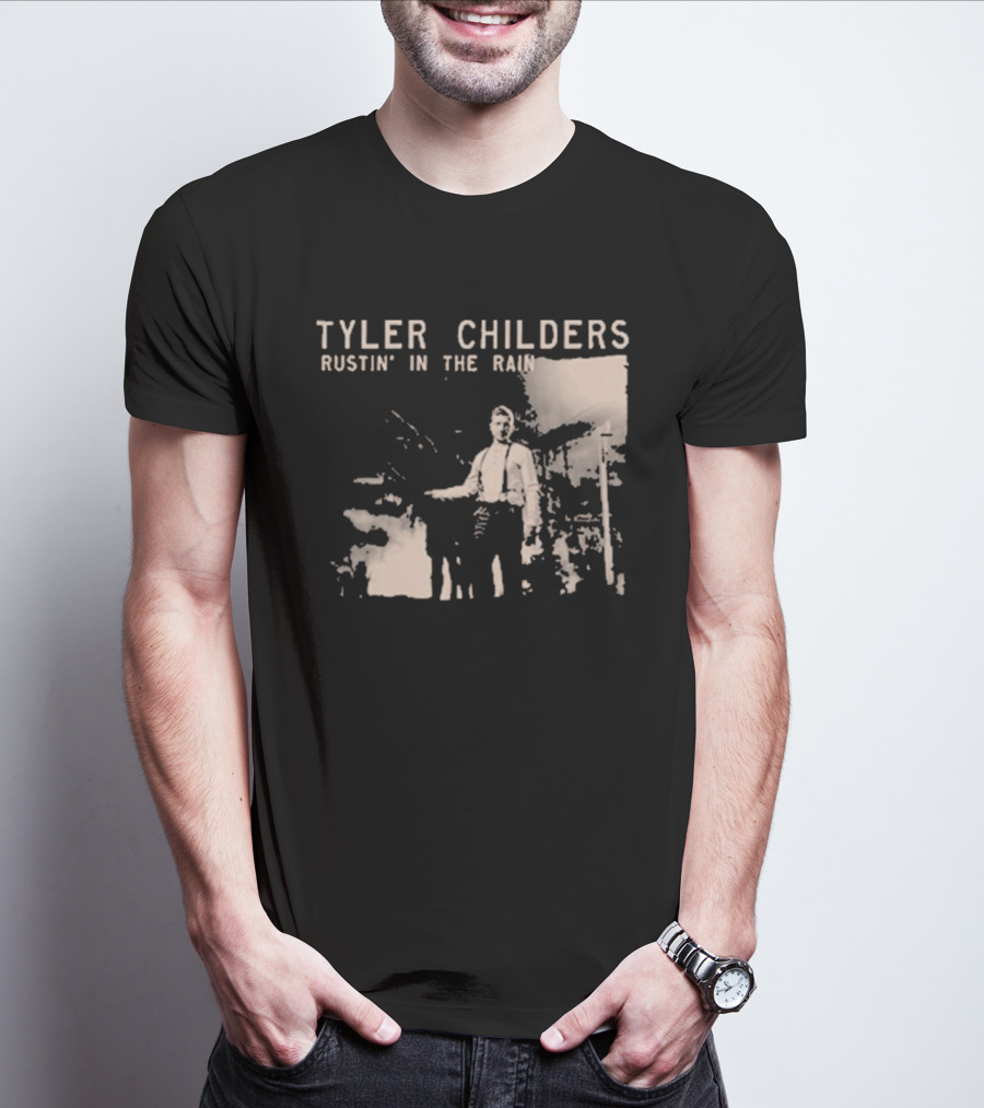 Tyler Childers Rustin In The Rain Vintage Western T-Shirt