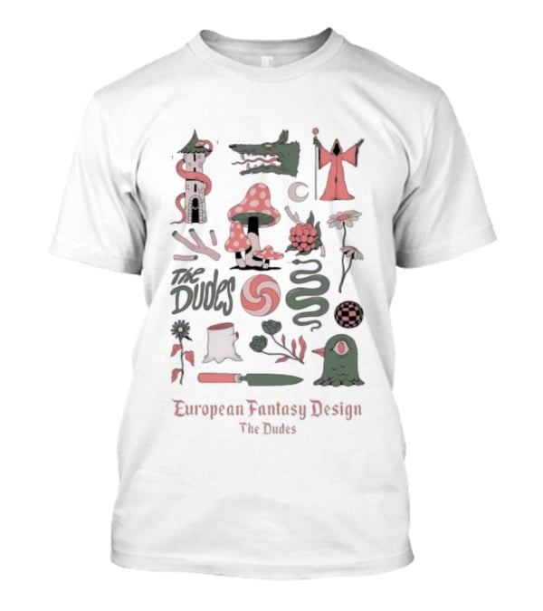 Astrofat Fantasy The Dudes European Imagery Collection T-Shirt