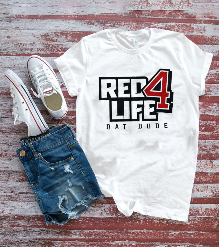 Red4Life Bat Dude Cincinnati Reds Baseball Fan Spirit T-Shirt