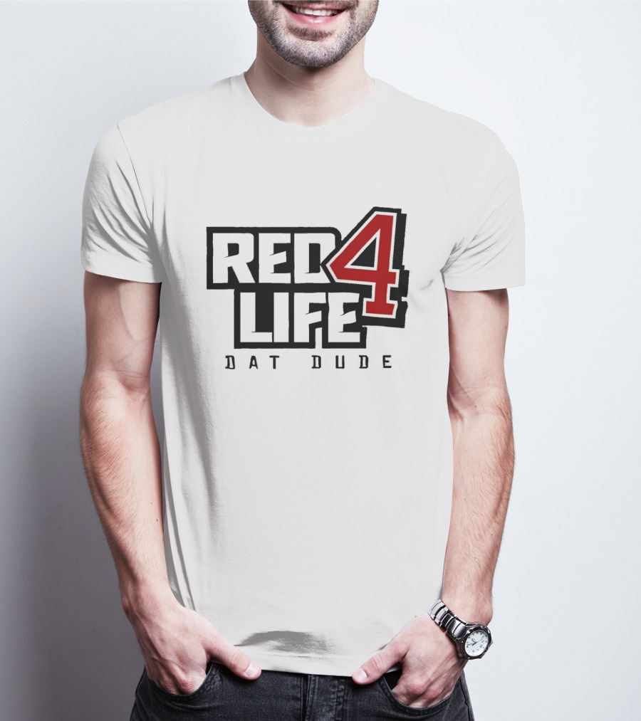Red4Life Bat Dude Cincinnati Reds Baseball Fan Spirit T-Shirt
