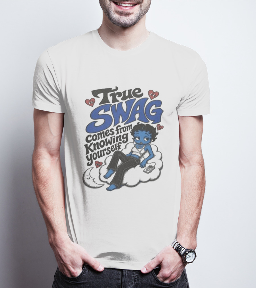 True Swag Comes From Knowing Yourself Third Eye Kingdom Self Knowledge T-Shirt
