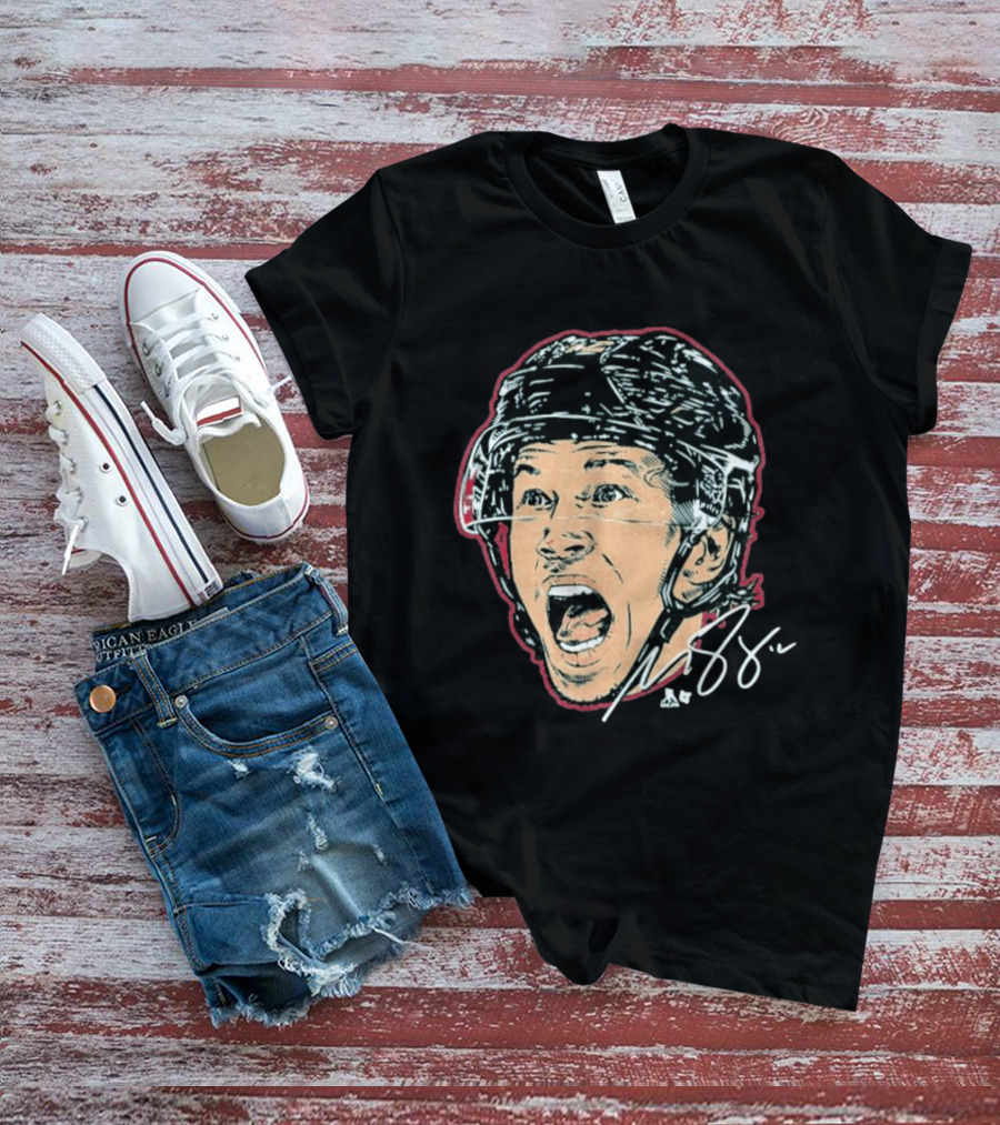 Matt Boldy 12 Swag Head Hockey Player Autograph T-Shirt