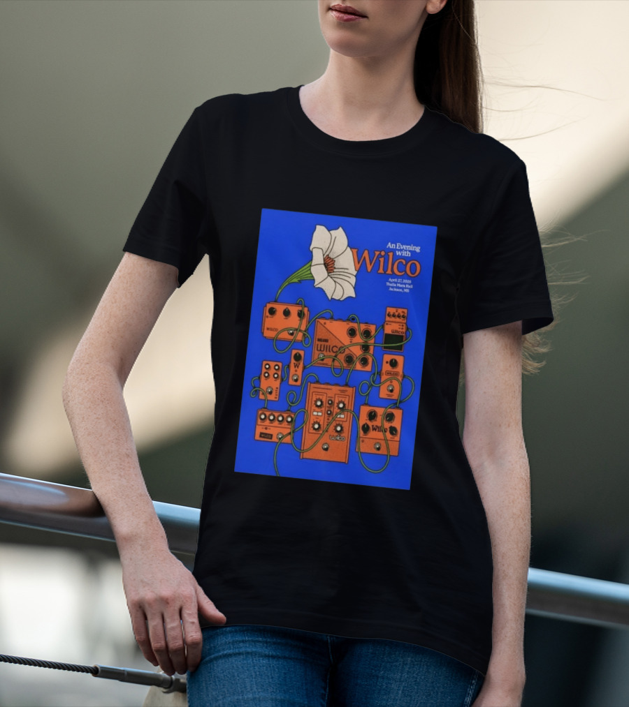 An Evening With Wilco April 27 2026 Thalia Mara Hall Jackson MS T-Shirt
