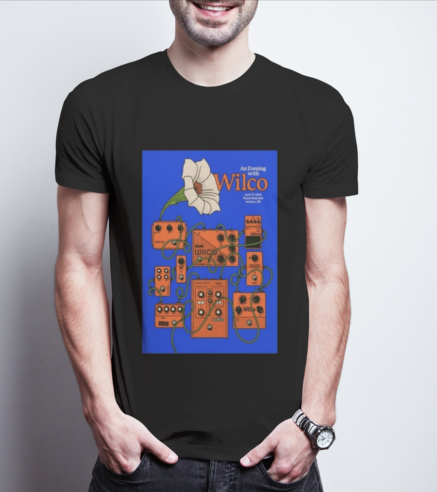An Evening With Wilco April 27 2026 Thalia Mara Hall Jackson MS T-Shirt