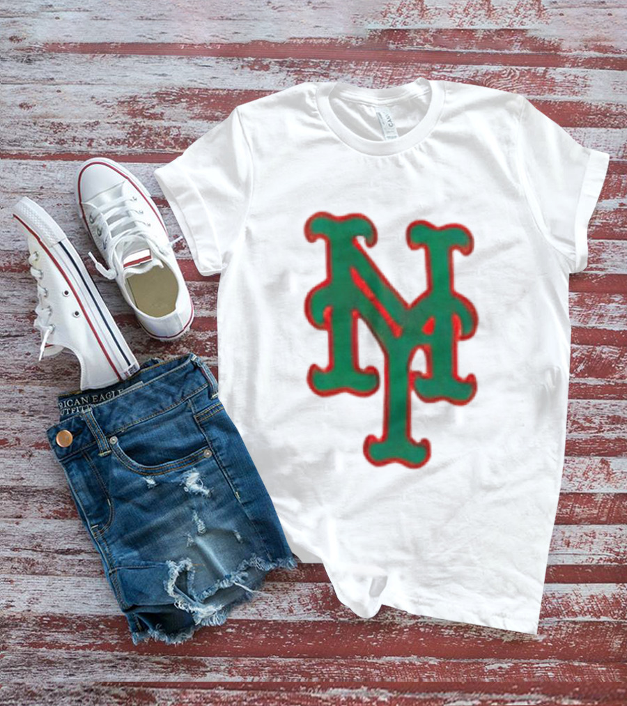 New York Mets Italian Heritage Night 2026 Mets NY Green And Red T-Shirt