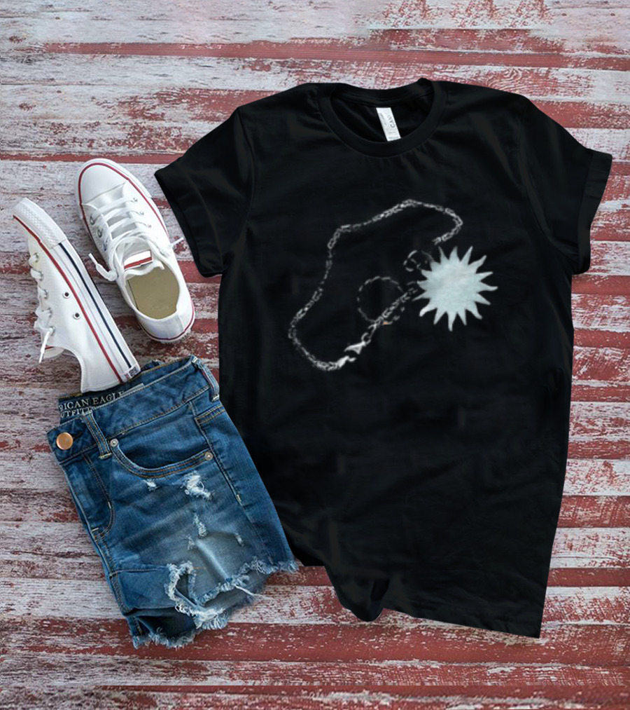 Loathe Necklace Smoke Spiral And Starburst T-Shirt
