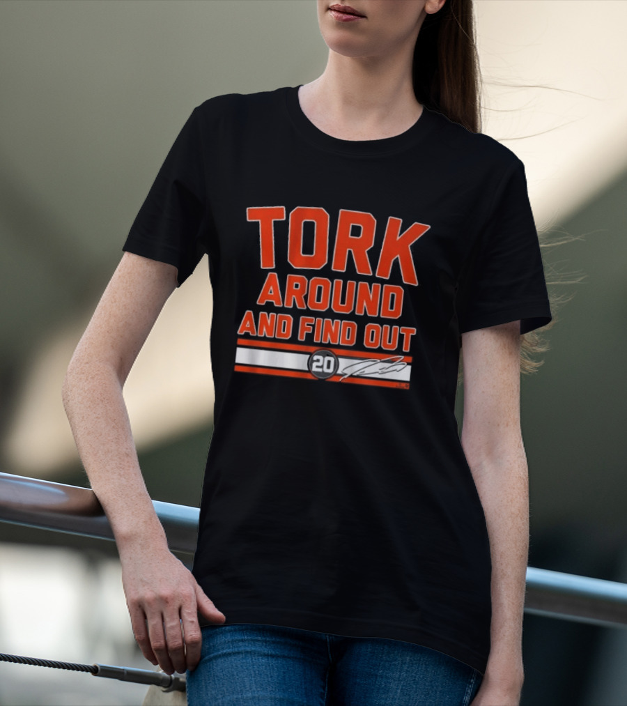 Tork Around And Find Out Spencer Torkelson Baseball T-Shirt