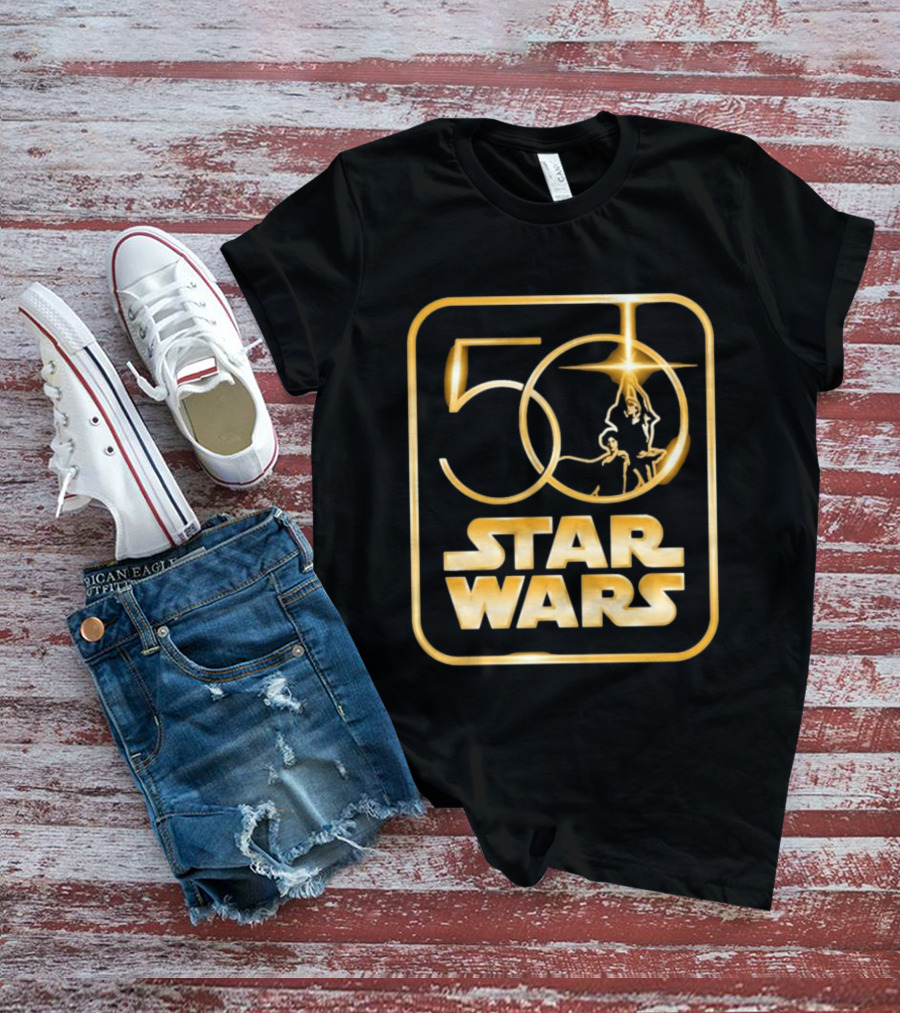 Star Wars 50th Anniversary Golden Celebration T-Shirt
