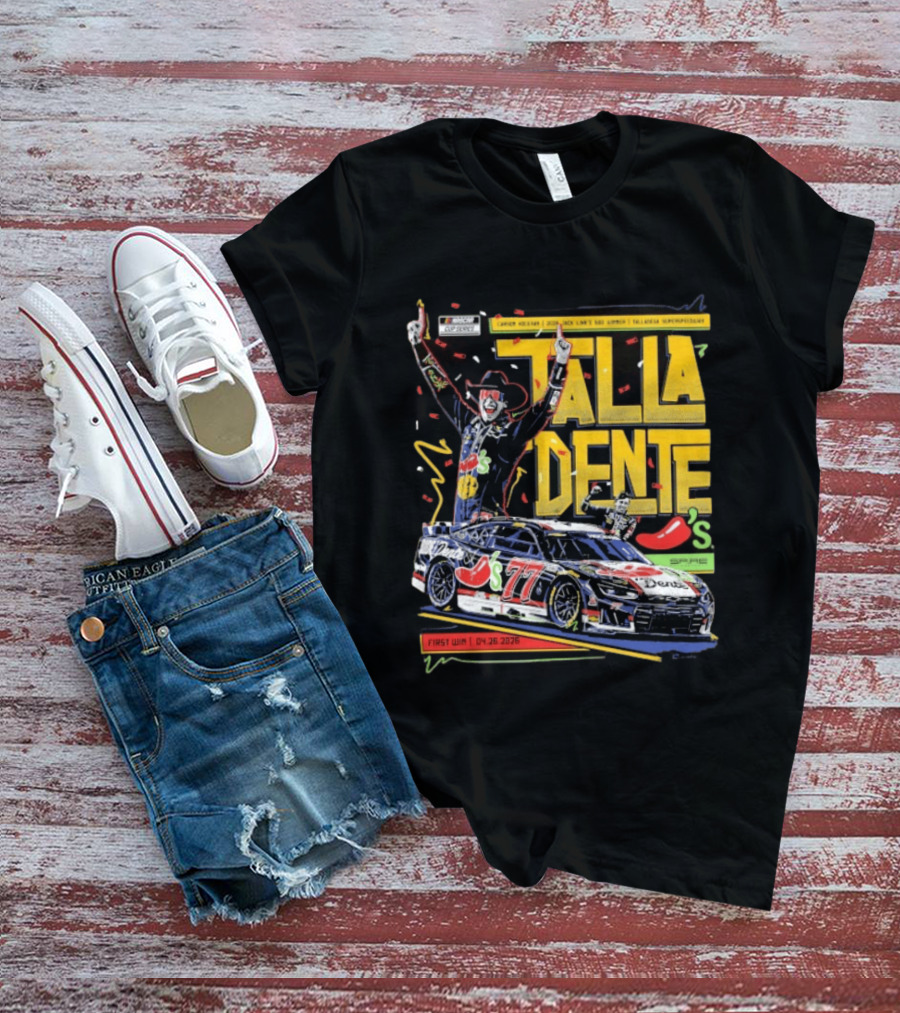 Carson Hocevar Talla Dente First Win Talladega Superspeedway 77 April 2026 T-Shirt