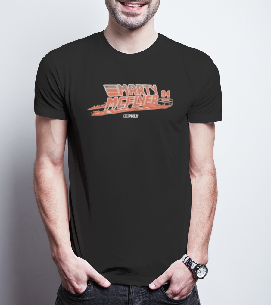 Marty McFlyer 94 Allcity Network Phly McFly T-Shirt