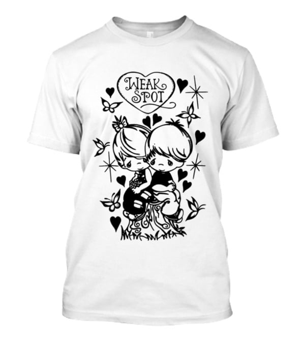 2026 I Love Weak Spot Heart Butterfly Stars T-Shirt