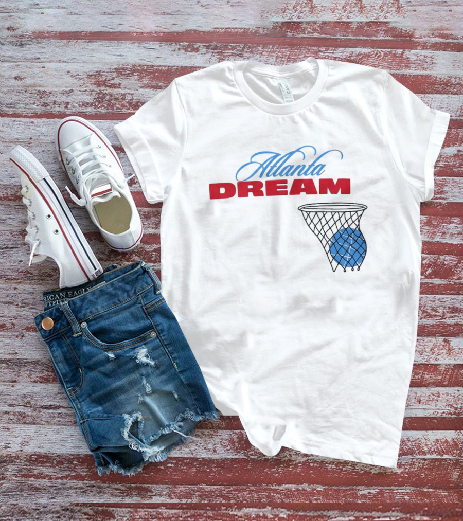 Atlanta Dream Basketball Net T-Shirt
