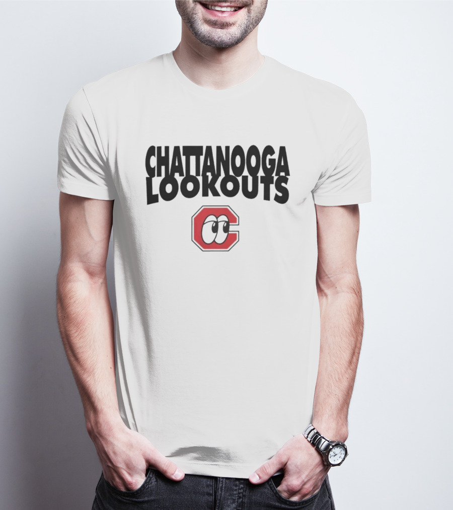 Chattanooga Lookouts Vintage Weathered Ring Spun Baseball T-Shirt