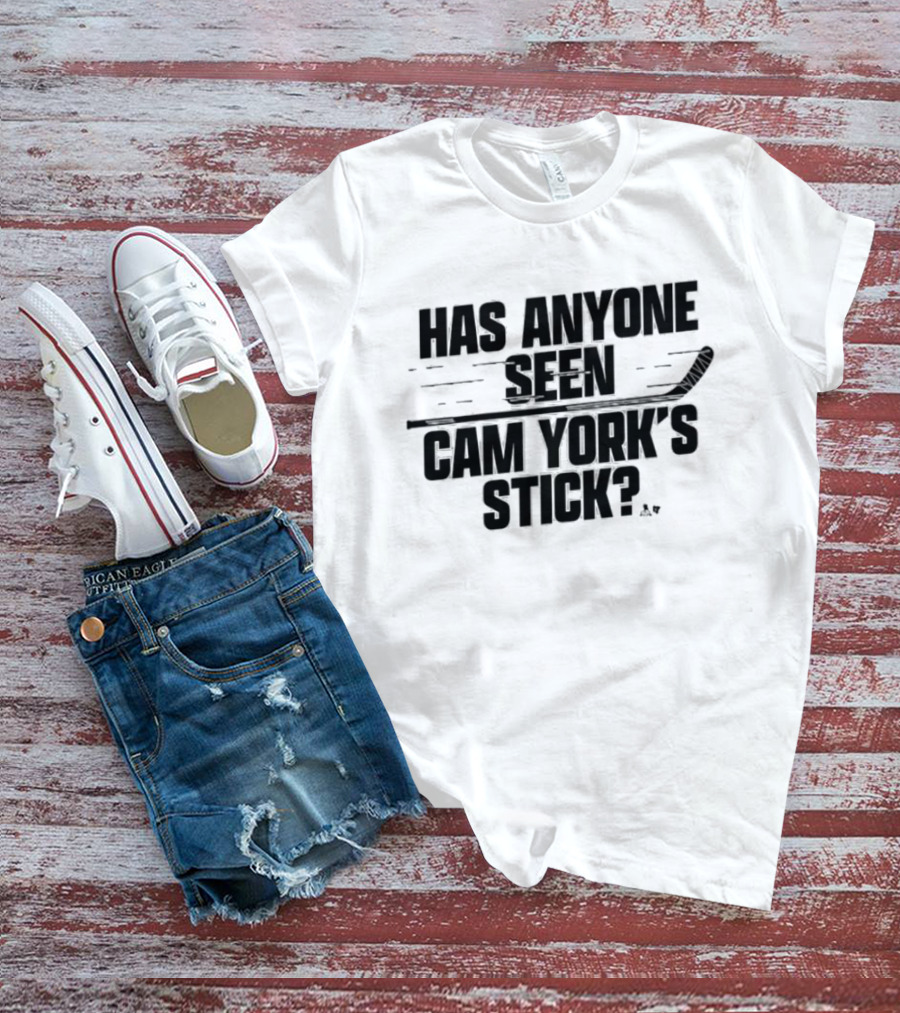 Has Anyone Seen Cam York's Stick Fun Hockey Question T-Shirt