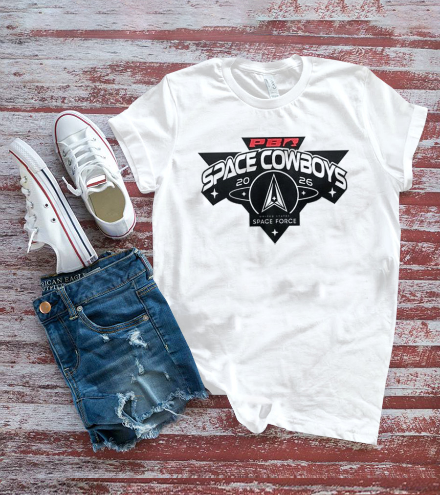 Tim McGraw Air Force Falcons PBR 2026 Space Cowboys T-Shirt