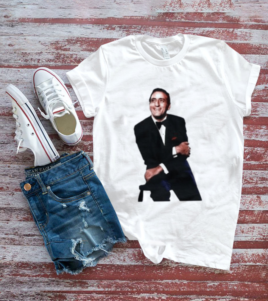 Tony Bennett The Way You Look Sitting Pose T-Shirt