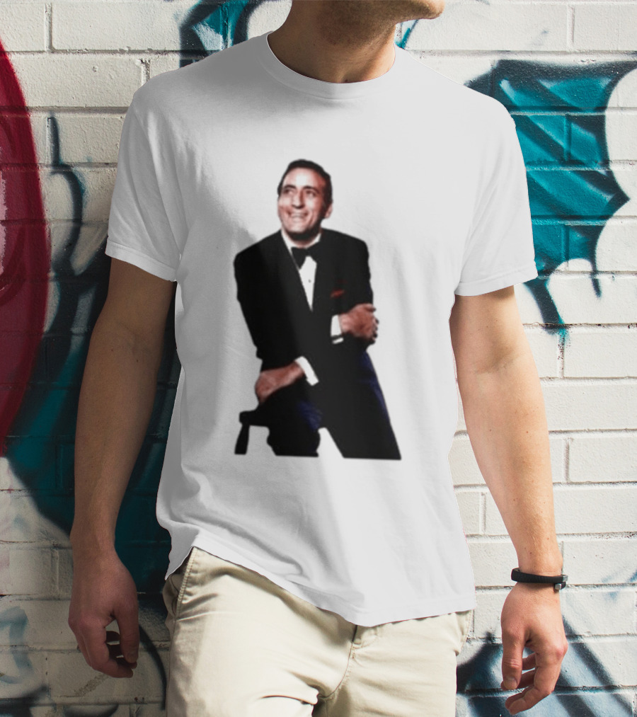 Tony Bennett The Way You Look Sitting Pose T-Shirt
