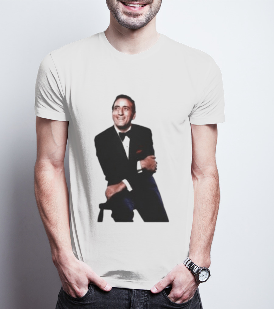 Tony Bennett The Way You Look Sitting Pose T-Shirt