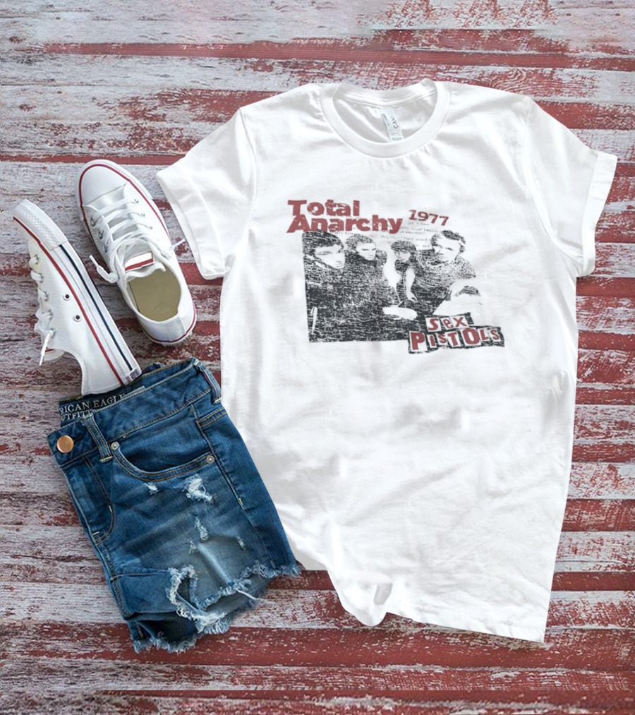Total Anarchy 1977 Sex Pistols T-Shirt