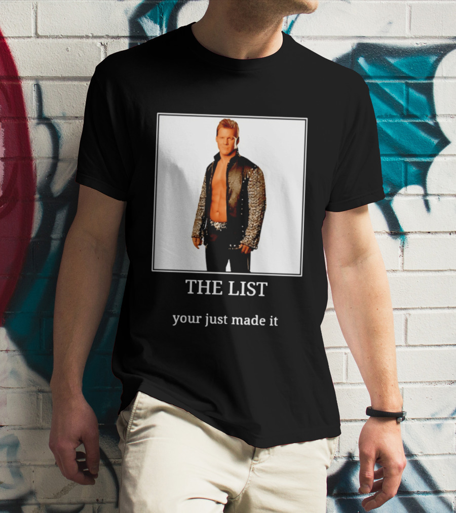 Chris Jericho The List Your Just Made It T-Shirt