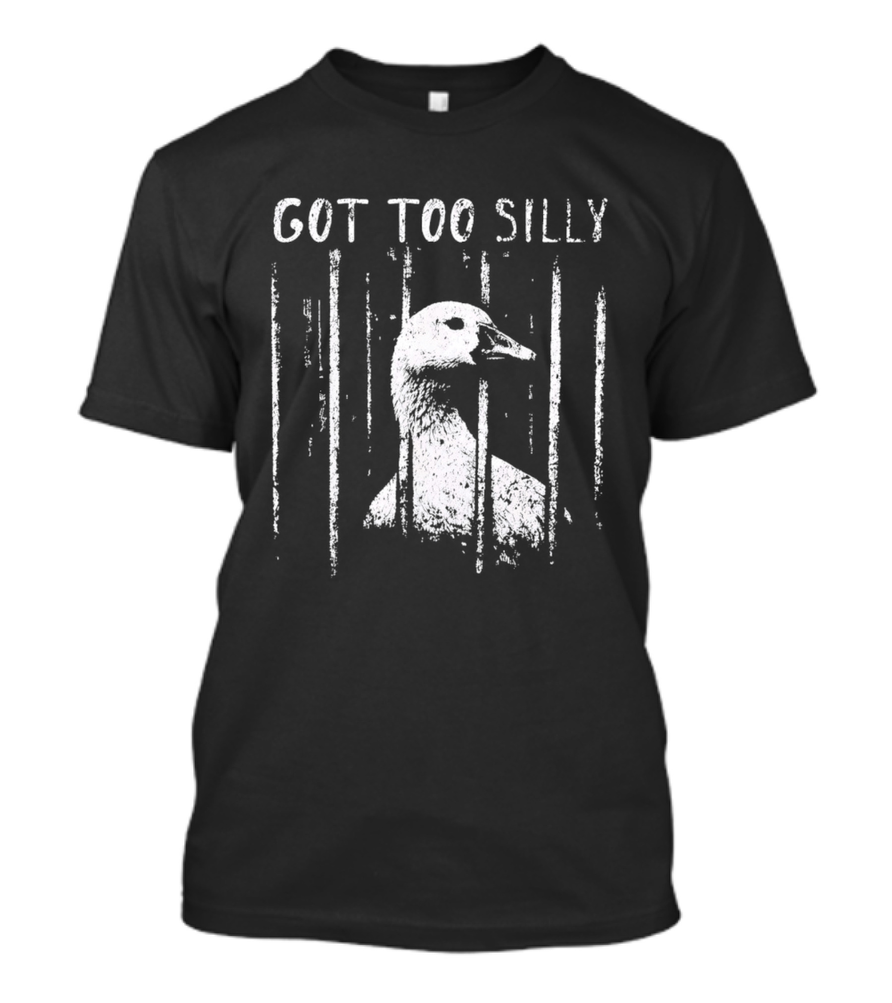 Got Too Silly Goose Jailbird Prison Meme T-Shirt