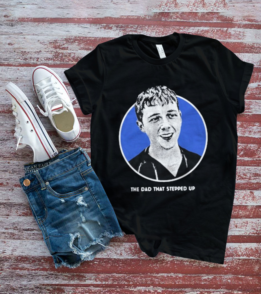 Huckleberry Finn The Dad That Stepped Up Vintage Style Circle T-Shirt