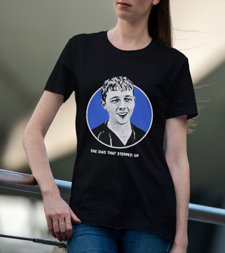 Huckleberry Finn The Dad That Stepped Up Vintage Style Circle T-Shirt