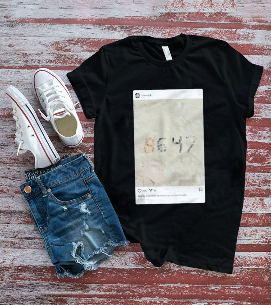 Comey Cool Shell Formation 8647 Beach Walk T-Shirt