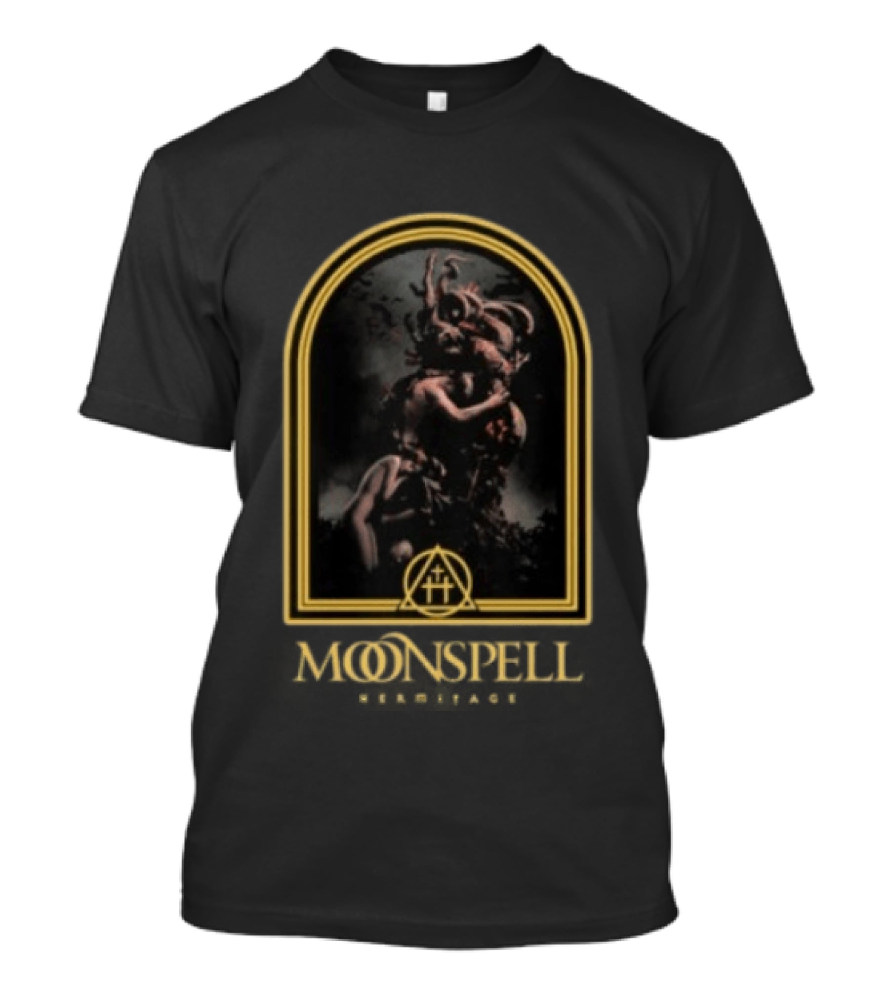 Moonspell Hermitage Gothic Art Symbolism T-Shirt