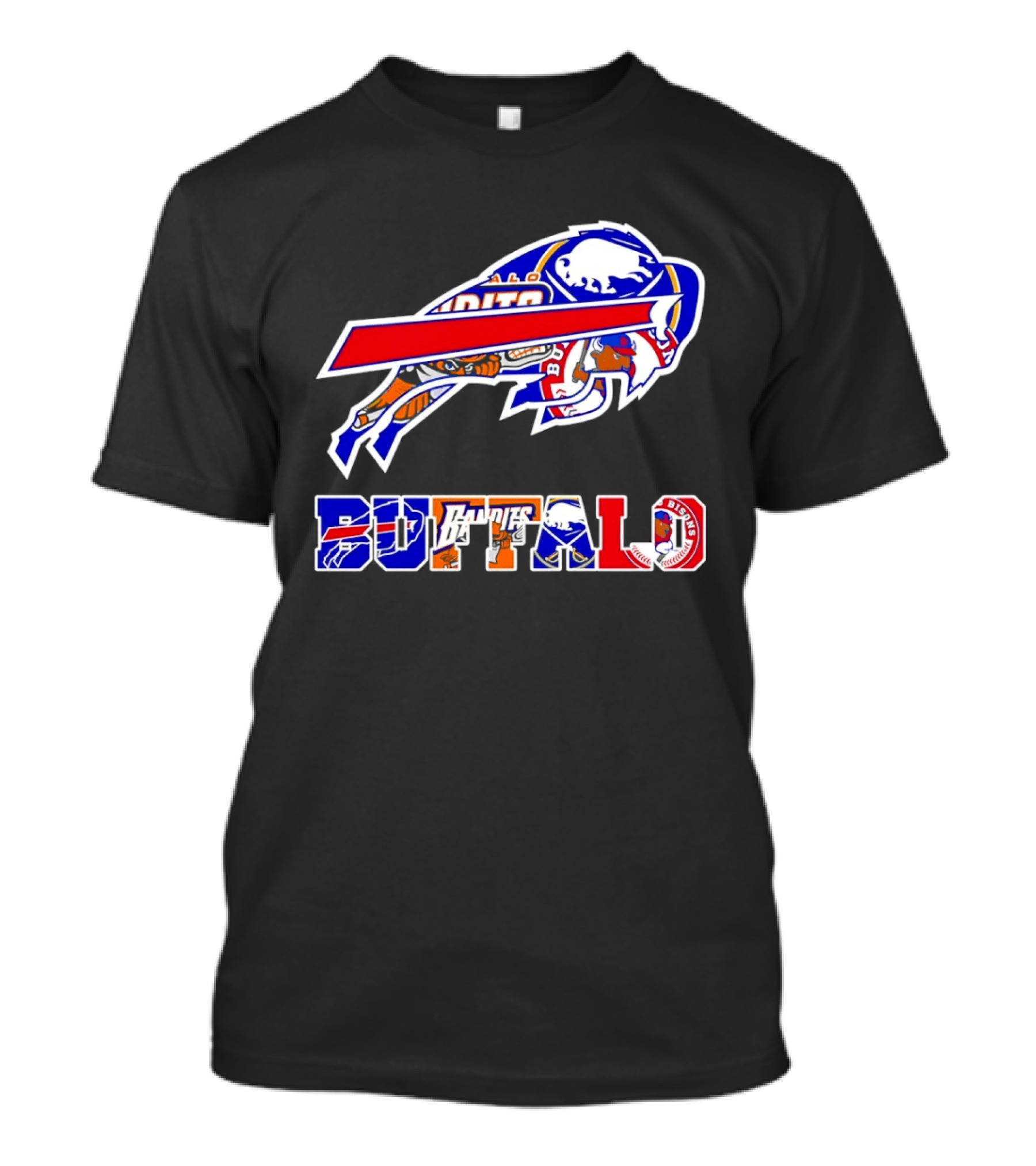 Several Buffalo Bills And New York Teams T-Shirt