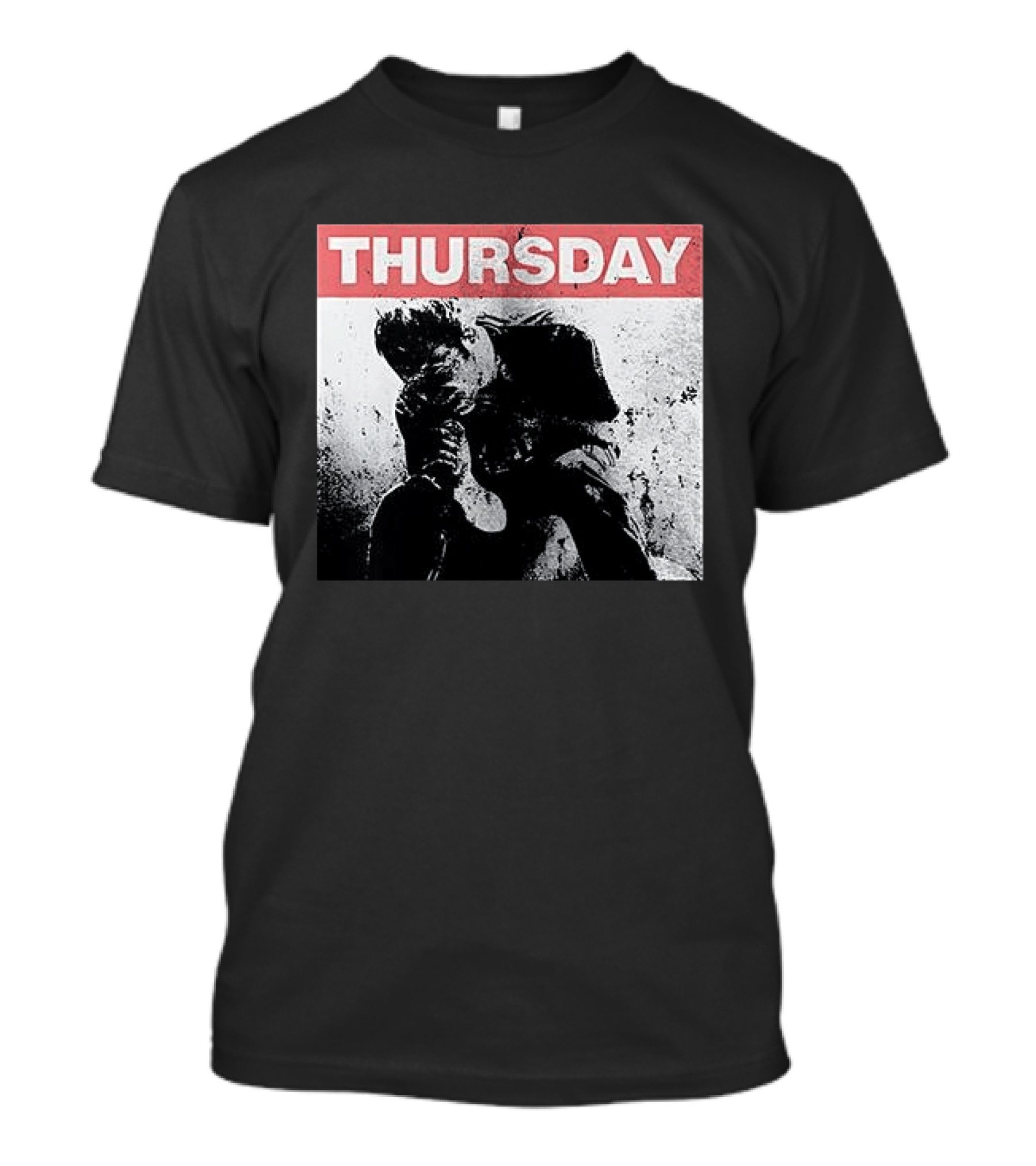 Thursday Sitting Alone In The Dark Of The Stadium Grunge T-Shirt