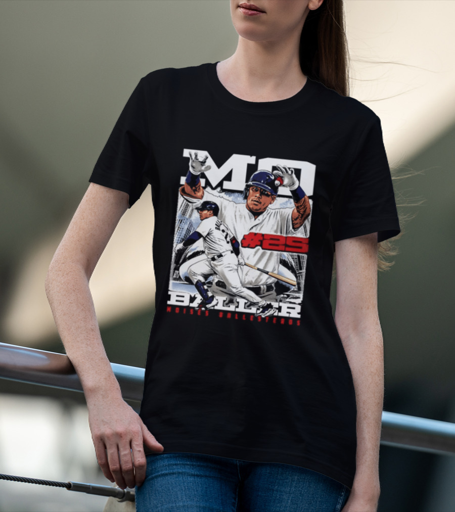 Moises Ballesteros Chicago Cubs MLB 2026 MD T-Shirt