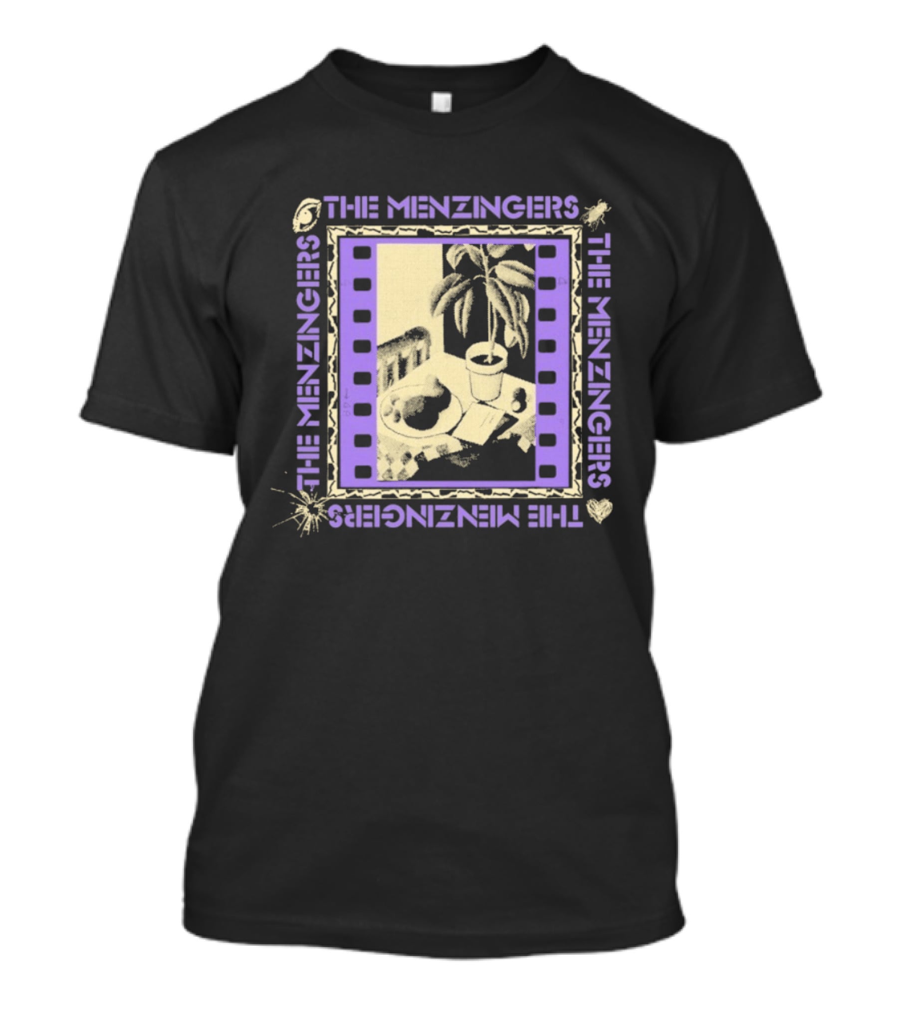 The Menzingers Plant Film Strip Aesthetic T-Shirt