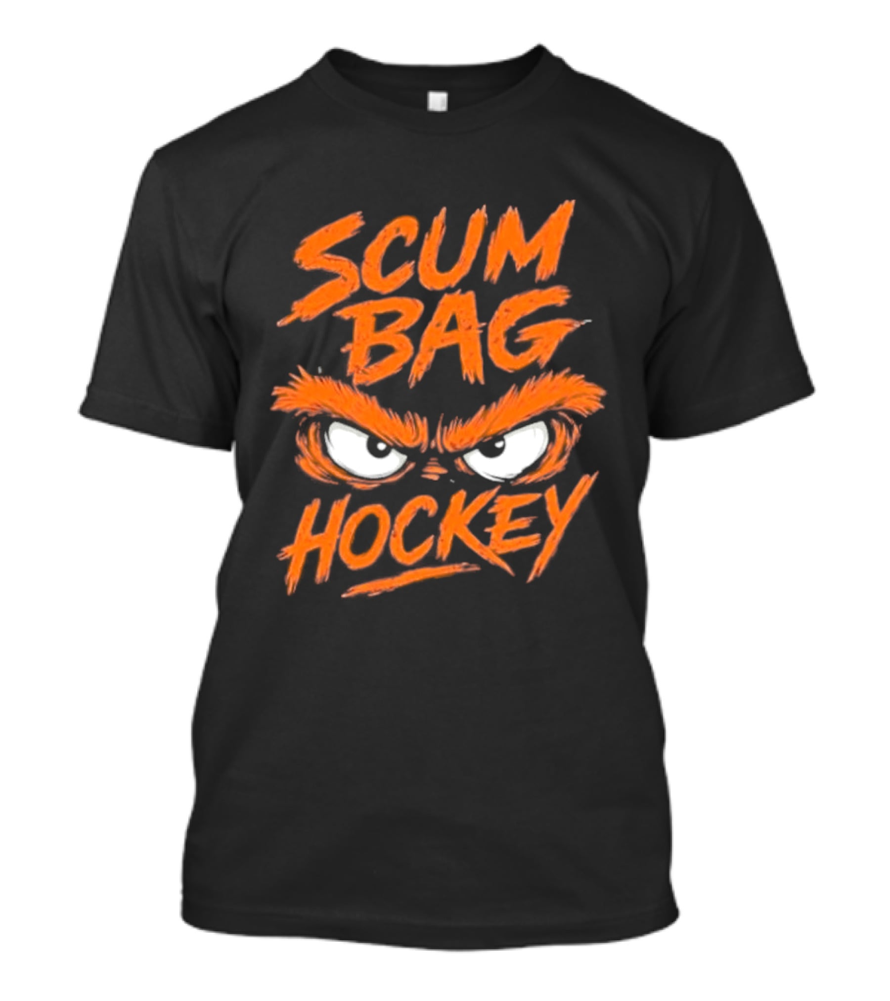 Scumbag Hockey Flyer Angry Eyes T-Shirt