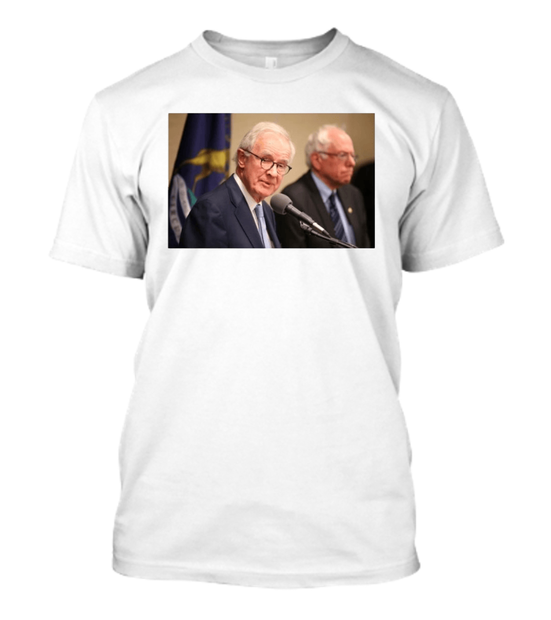 Donald W. Riegle Michigan Political Legacy Speaker Event With Bernie Sanders T-Shirt
